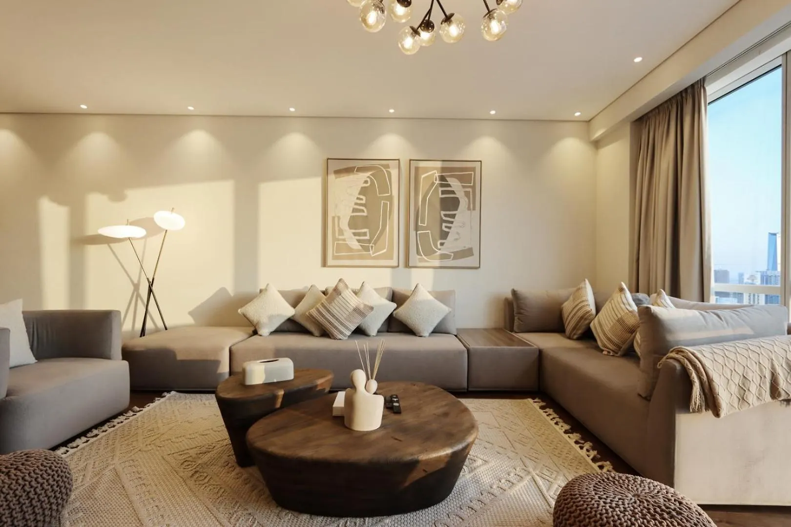 Livbnb-2B Stunner With Iconic Ain Dubai View